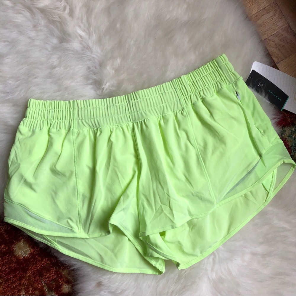 NWT💕Lululemon Hotty Hot Shorts Faded Zap Mesh 10 - Picture 2 of 7